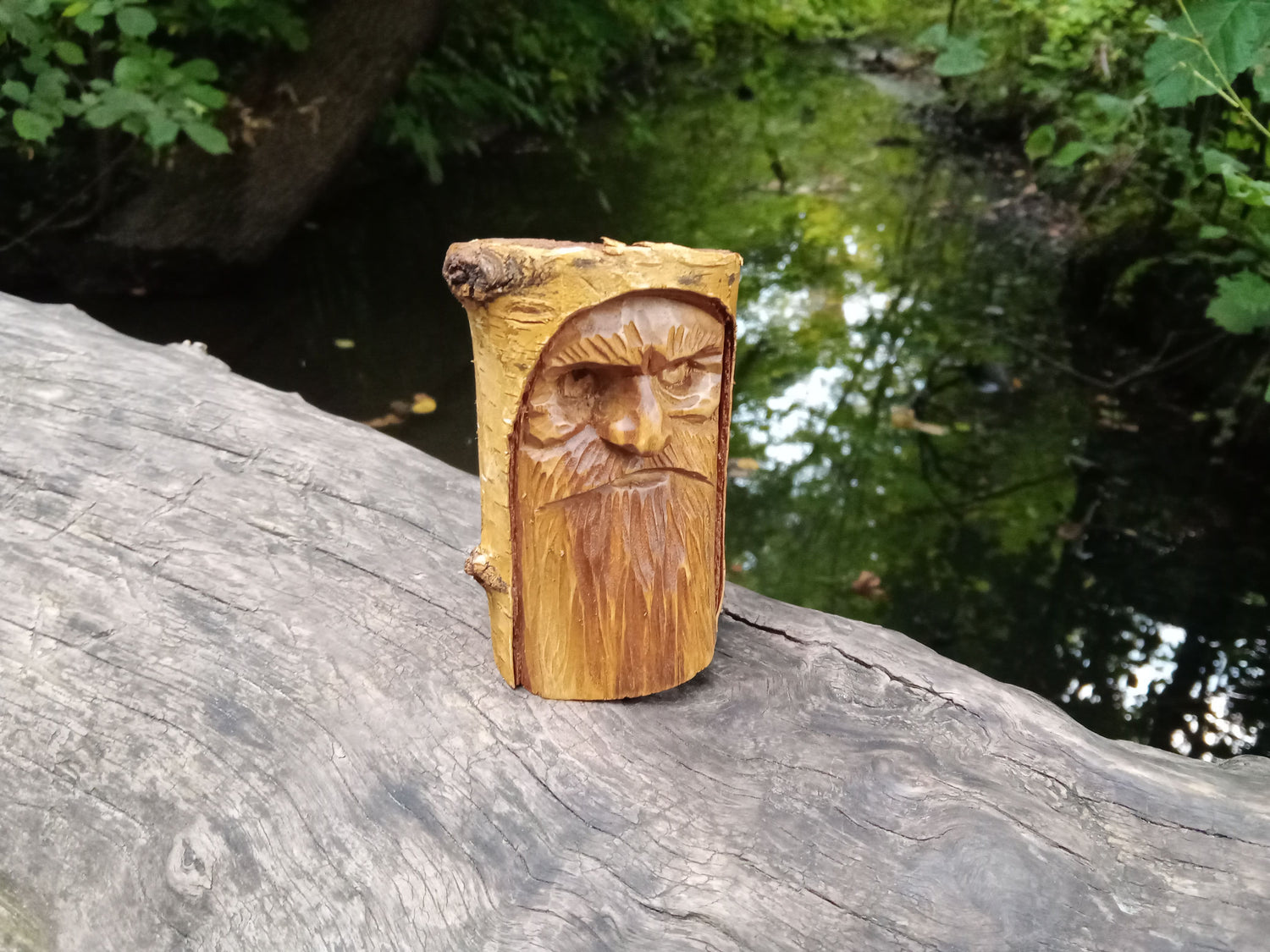 Nature's Faces Handcrafted Wooden Spirit | Fairy gifts of Forest